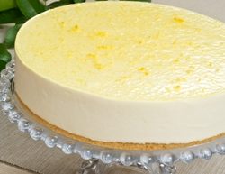 Des FB Lemon Cheesecake 24cm FROZEN - 1X CAKE
