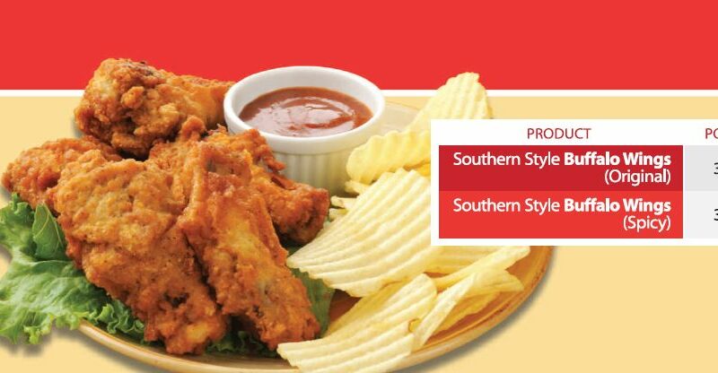 Chicken FB Crispy Wings PLAIN FROZEN - 1KG